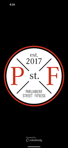 Android application Parliament Street Fitness screenshort