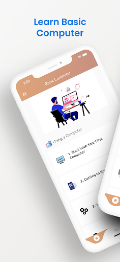 Android application Learn Basic Computer Tutorials screenshort