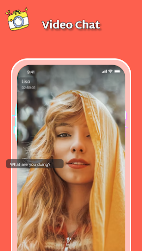 Android application VoVoo Call - Live Video Chat screenshort