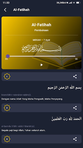QuranicArt Al-Quran Indonesia Screen 3