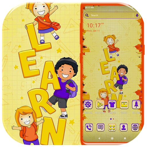 Learn Launcher Theme logo