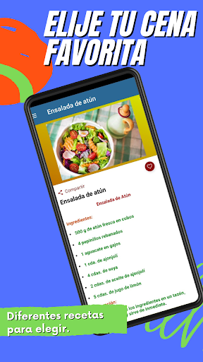 Cenas Saludables Screen 2