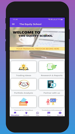 The Equity School Screen 3