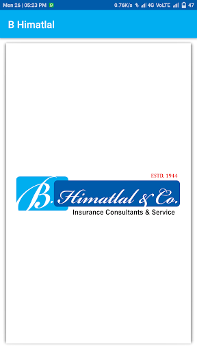 Android application BHimatlal screenshort
