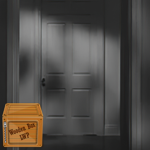 haunted house wallpaper logo