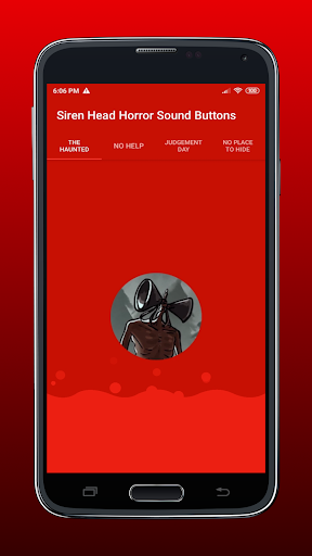 Siren Head Horror Sound Buttons