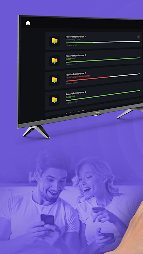 Android application TV Files Transfer screenshort