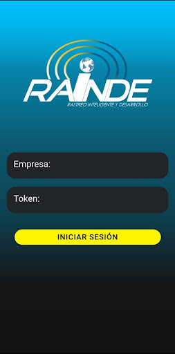 Android application eRainde Inspectores screenshort