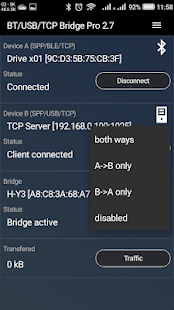 BT/USB/TCP Bridge Pro Screenshot