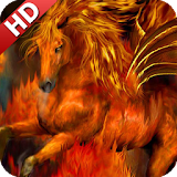 Fire Horse Wallpaper icon