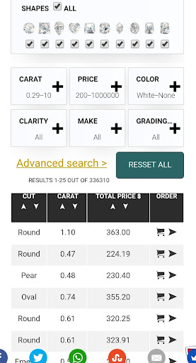 Android application DIAMOND EXCHANGE FEDERATION screenshort
