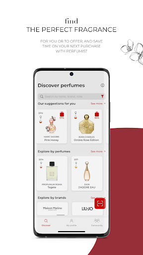 PERFUMIST Perfumes Advisor screenshot 1