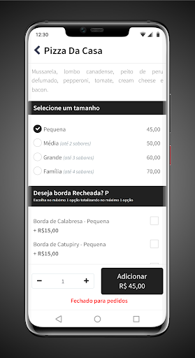 Pizzaria Brothers delivery ita Screen 2