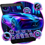 Cover Image of Tải xuống Neon Sports Car Themes HD Hình nền  APK