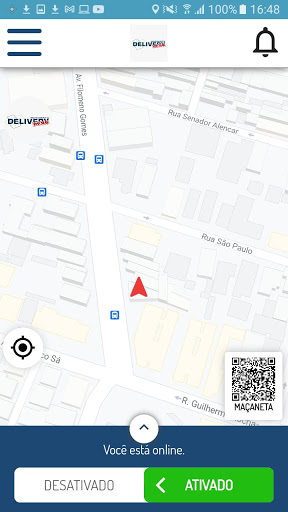 Android application Delivery Fabrica704 - Motorist screenshort