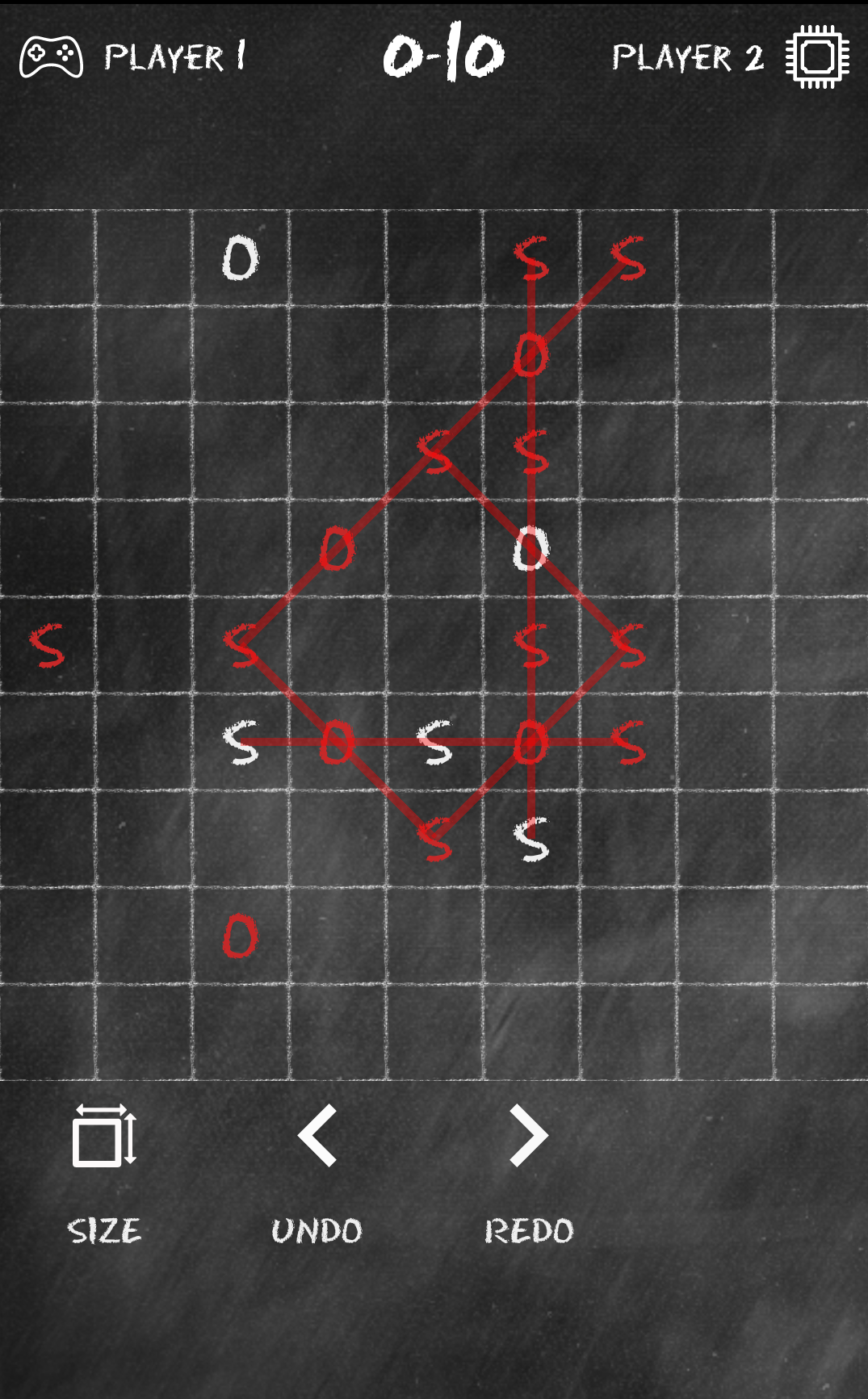 Android application SOS Board Game screenshort