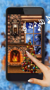 Christmas Fireplace 1.12 APK screenshots 1