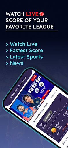 Live Cricket Score - SportLine 1