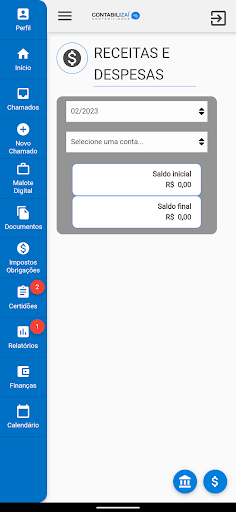 Contabilizaí Contabilidade Screen 3