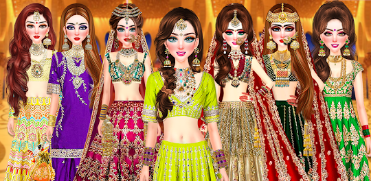 Indian Game Makeup & Dress up