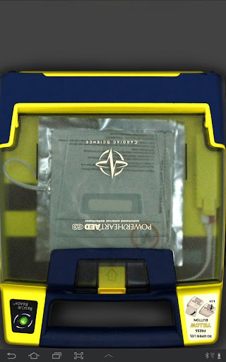 TabletAED Cardiac Science G3 Screen 3