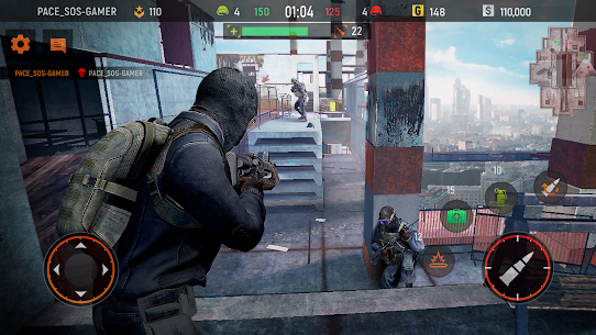 Striker Zone: Gun Games Online MOD APK (Высокая цель, разблокированный VIP) 4
