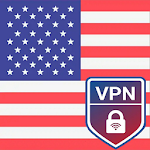 Cover Image of Herunterladen USA VPN - Free VPN Proxy Unblock Sites ￾㄀㔀 APK