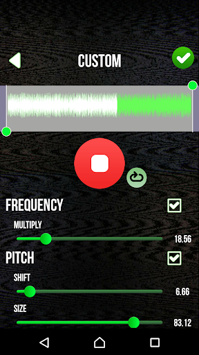 Scary Voice Changer & Recorder Screen 3