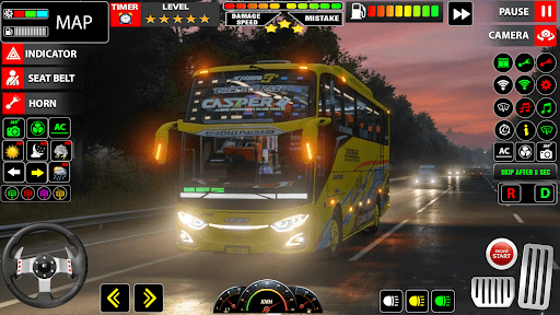 Bus Driving Modern Bus Game screenshot 17