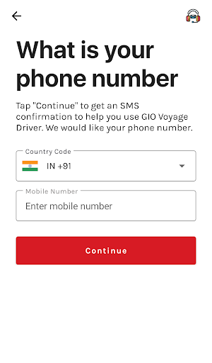 GIO Voyage Driver Screen 3