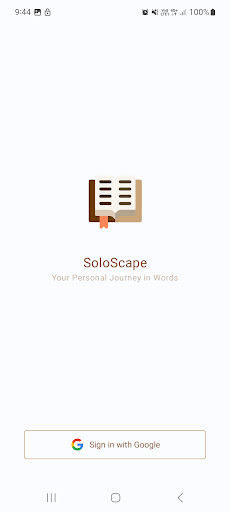 Android application SoloScape screenshort
