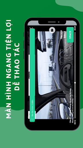 Android application 120 câu mô phỏng - Ôn thi GPLX screenshort