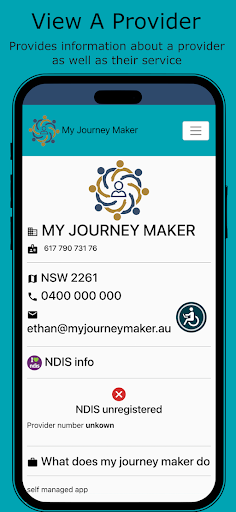 My Journey Maker Screen 2