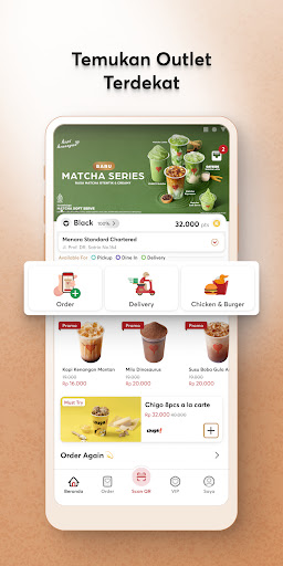 Android application Kopi Kenangan - Asli Indonesia screenshort