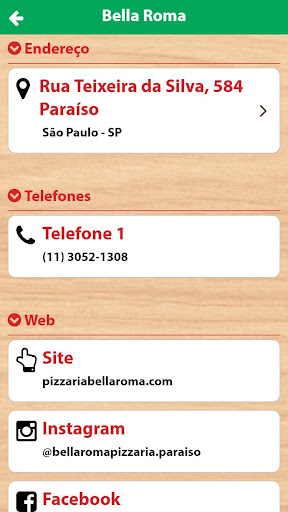 Bella Roma Pizzaria SP Screen 3