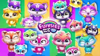 Fluvsies Merge Party screenshot 1