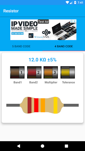 Resistor Code Screen 2