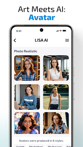 Lisa AI: Avatar & Image Maker Screen 3