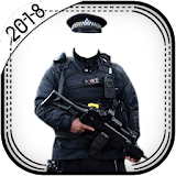 Police Suit Photo Frames 2018 icon