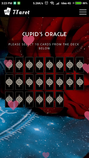 Love Tarot Cupids Oracle Screen 3