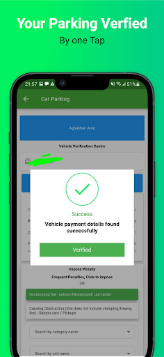 Laikipia Pay Enforcement App Screen 2