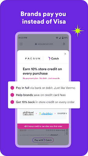 Catch: All Rewards, No Debt. Screen 3