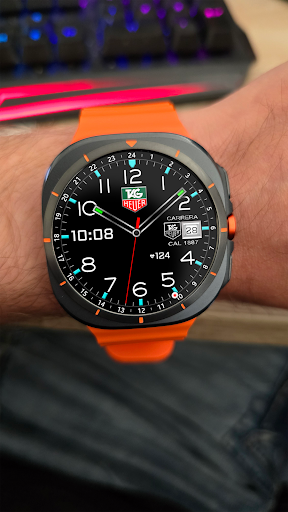 Hybrid TAG CARRERA Watch face