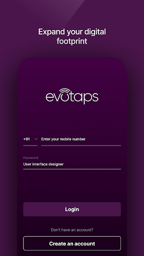 Evotaps Screen 3