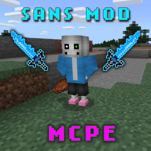 MCPE Sans addon logo