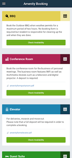 Android application ICC Connect screenshort