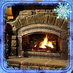 Cover Image of ダウンロード Winter Fireplace HD  APK