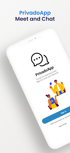 Android application PrivadoApp screenshort