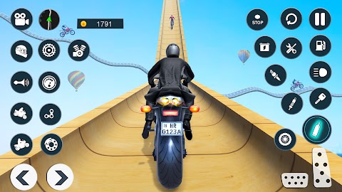 Mega Ramp Stunt Bike Games 3Dのおすすめ画像1