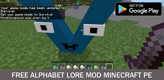 Alphabet Lore Addon in Minecraft PE 
